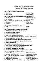 Một số câu hỏi trắc tham khảo nghiệm học kỳ II môn Địa lí Lớp 8 - Năm học 2019-2020